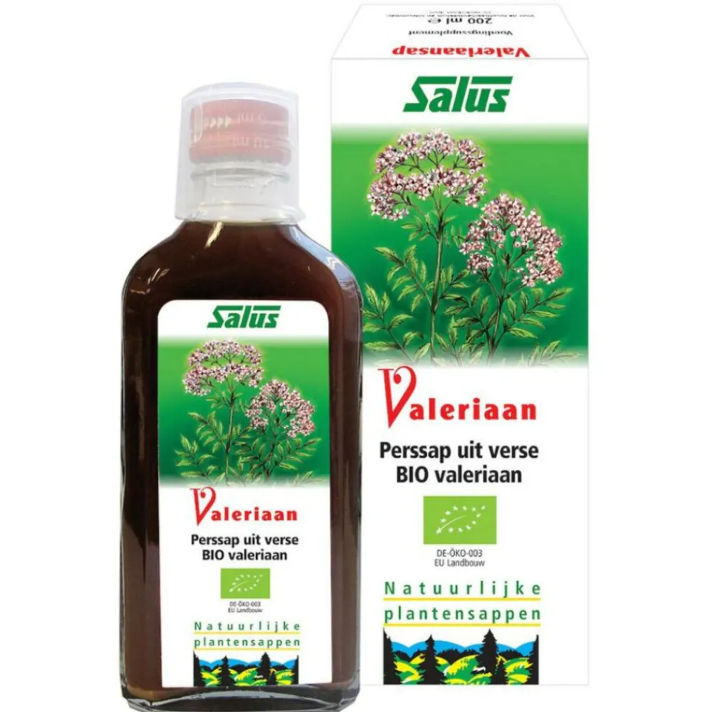 New 3x Biologisch Sap Valeriaan 200 ml Dranken