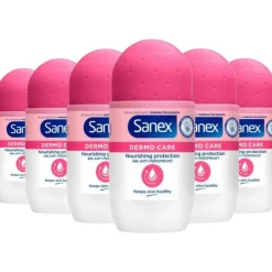 Deodorant<Sanex 6x Deodorant Roller Dermo Care 50 ml