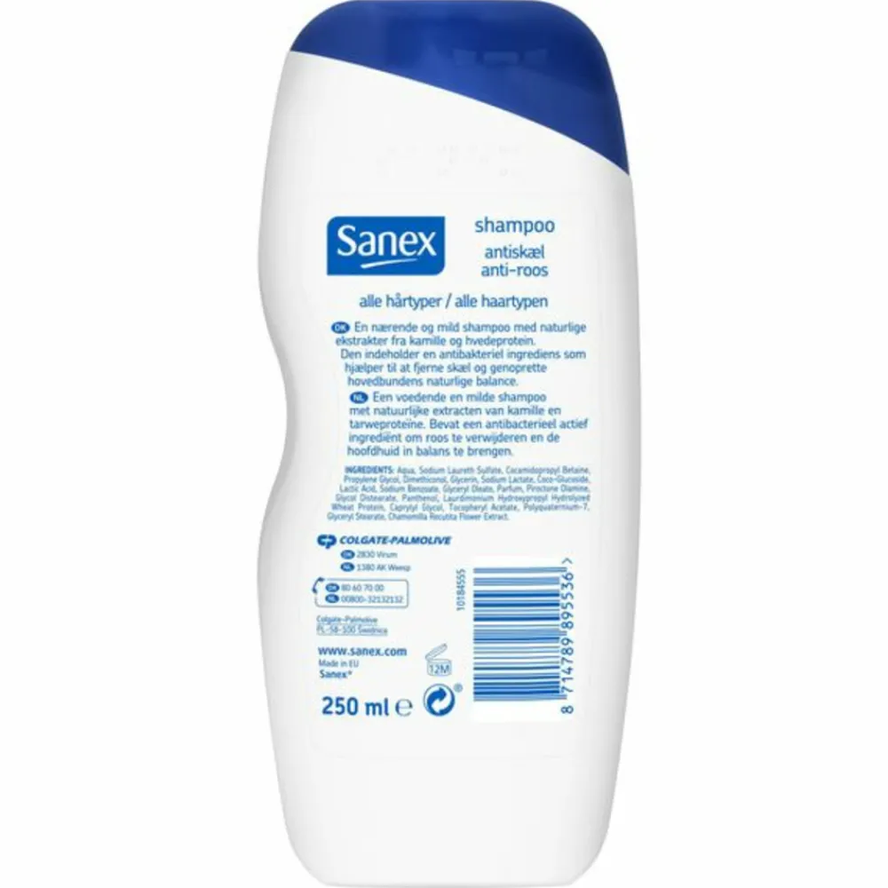 6x Shampoo Anti-Roos 250 ml^Sanex Discount