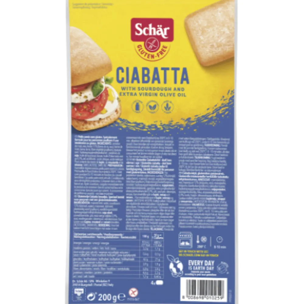 Sale 6x Ciabatta 200 gr Brood & Crackers|Glutenvrij