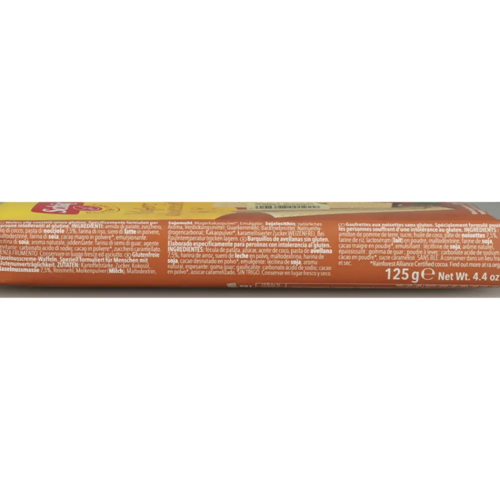 Hot 6x Wafels Hazelnoot 125 gr Snacks|Brood & Crackers