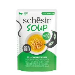 Best 12x Complementary in Soep Kattenvoer Nat Kip & Pompoen 40 gr Kattenvoer