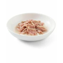 Kattenvoer<Schesir 12x Kattenvoer Tonijn en Witvis in Boullion 70 gr