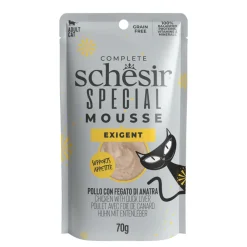 Sale 12x Special Cat Mousse Exigent Kip & Eendenlever 70 gr Kattenvoer