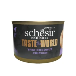 Hondenvoer<Schesir 8x Taste The World Hond Thai Coconut 150 gr