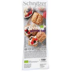 3x Panini Active Oat Biologisch 180 gr^Schnitzer Discount