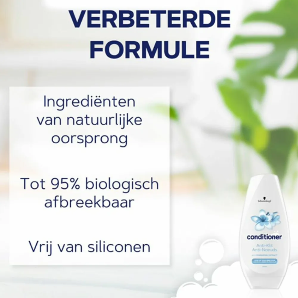 Conditioner<Schwarzkopf 6x Anti-Klit Conditioner 250 ml