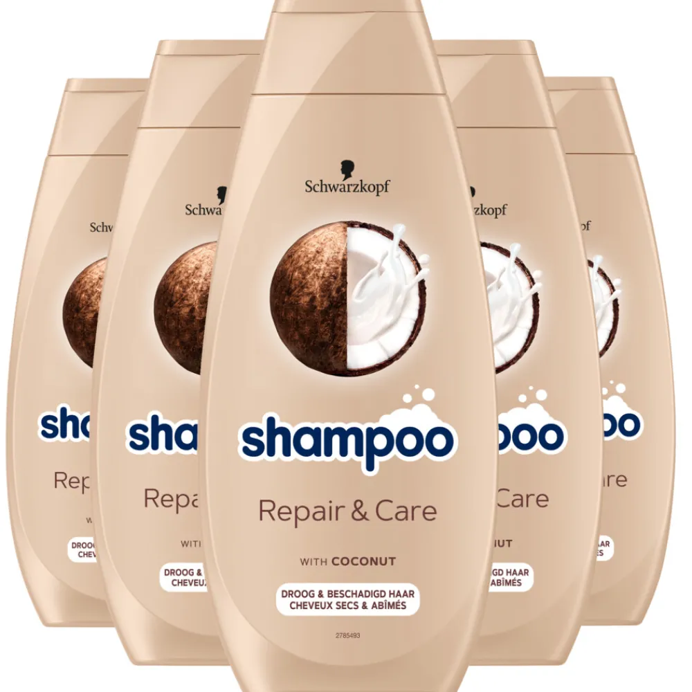 5x Repair en Care Shampoo 400 ml^Schwarzkopf