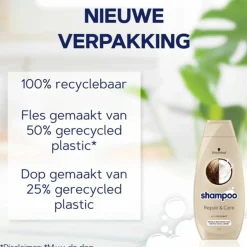 5x Repair en Care Shampoo 400 ml^Schwarzkopf