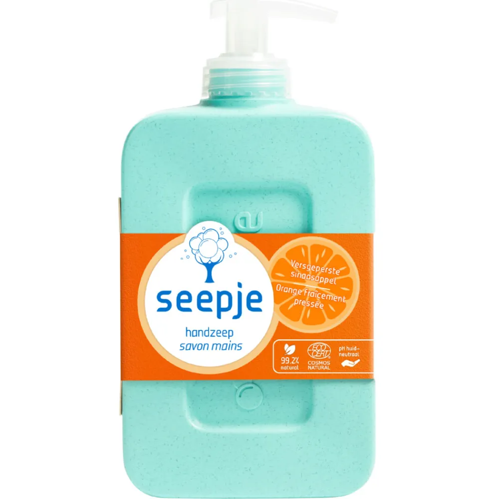 8x Handzeep Versgeperste Sinaasappel Geur 300 ml^Seepje