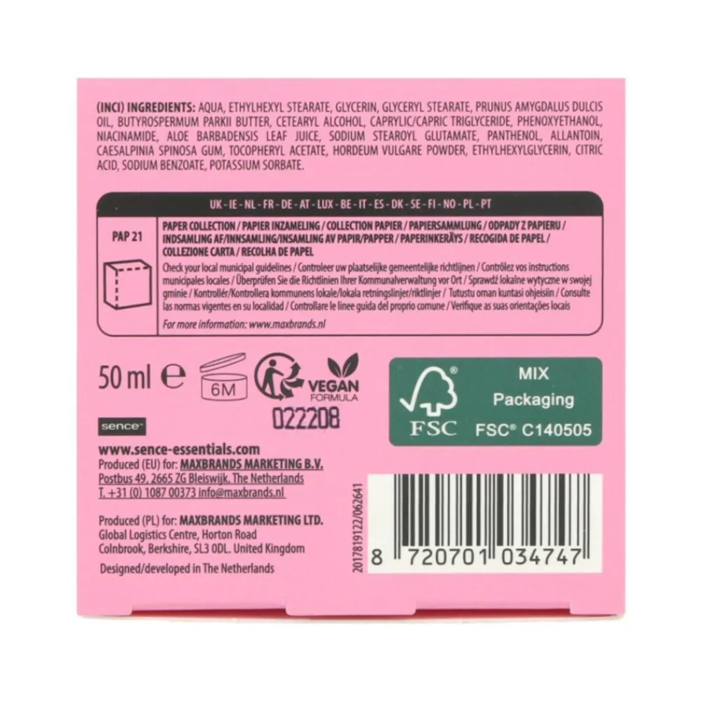 Dag- & Nachtcrème<Sence 6x Dagcreme Voor Gevoelige Huid 50 ml