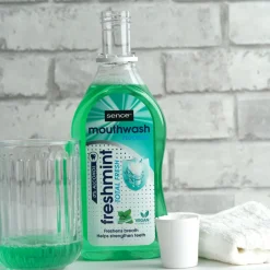 Clearance 6x Fresh Mondwater Freshmint 500 ml Spoelen & Poetsen