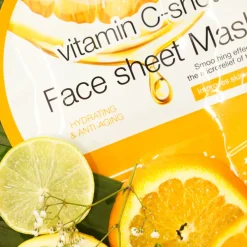 Masker<Sence 6x Gezichtsmaskers Vitamin C