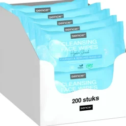 10x Gezichtsreinigingsdoekjes Normale Huid 20 stuks^Sence New