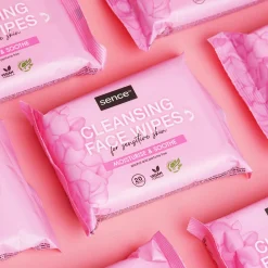 10x Gezichtsreinigingsdoekjes Gevoelige Huid 20 stuks^Sence Outlet