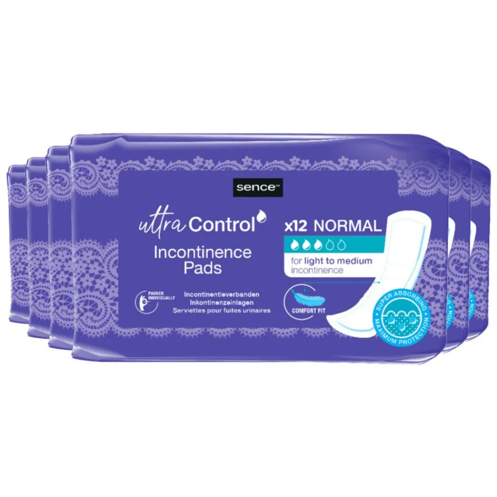 Sale 6x Incontinentie Verband Normaal 12 stuks Incontinentie|Intiemhygiëne