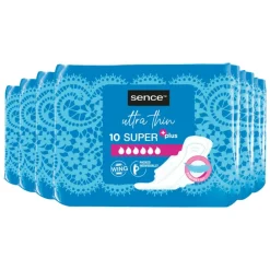 Intiemhygiëne<Sence 6x Maandverband Super Plus 10 stuks