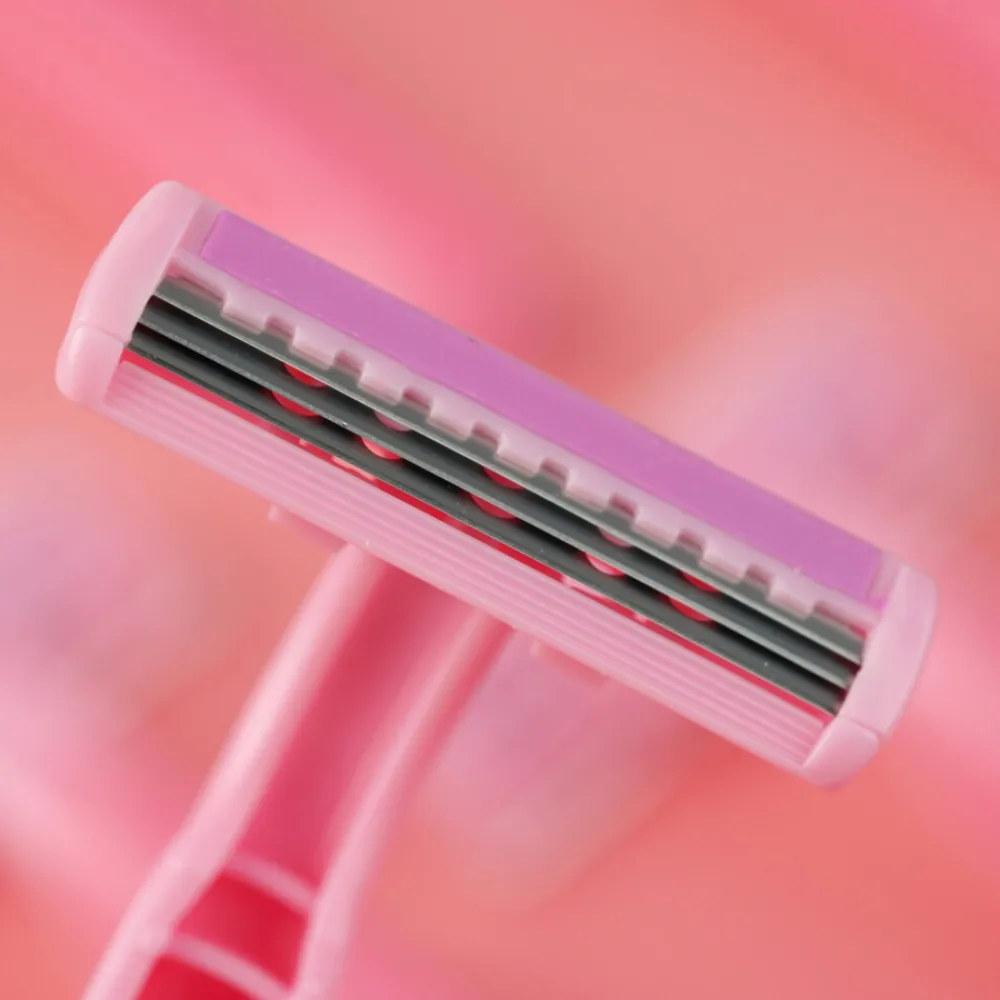 Scheren & Ontharen<Sence 6x Wegwerpmesjes Three Blades Vrouwen 6 stuks