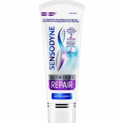 Outlet 6x Tandpasta Clinical Repair Active White 75 ml Specialistische Mondverzorging|Spoelen & Poetsen