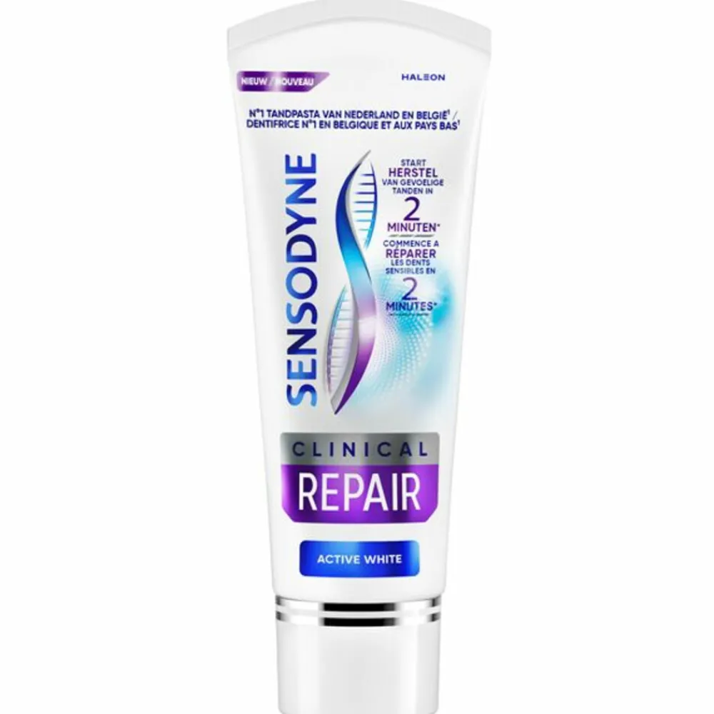 Outlet 6x Tandpasta Clinical Repair Active White 75 ml Specialistische Mondverzorging|Spoelen & Poetsen