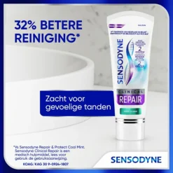 Best 6x Tandpasta Clinical Repair Deep Clean 75 ml Specialistische Mondverzorging|Spoelen & Poetsen
