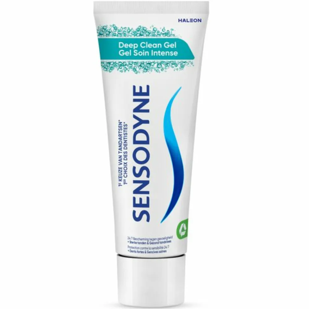 6x Tandpasta Deep Clean Gel 75 ml^Sensodyne Discount