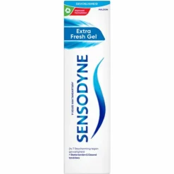 Specialistische Mondverzorging|Spoelen & Poetsen<Sensodyne 3x Tandpasta Extra Fresh Gel 75 ml