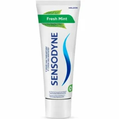 Specialistische Mondverzorging|Spoelen & Poetsen<Sensodyne 3x Tandpasta Fresh Mint 75 ml