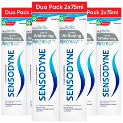3x Tandpasta Gentle Whitening Duo 2 x 75 ml^Sensodyne Discount
