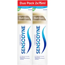 Specialistische Mondverzorging|Spoelen & Poetsen<Sensodyne 3x Tandpasta MultiCare Duo 2 x 75 ml