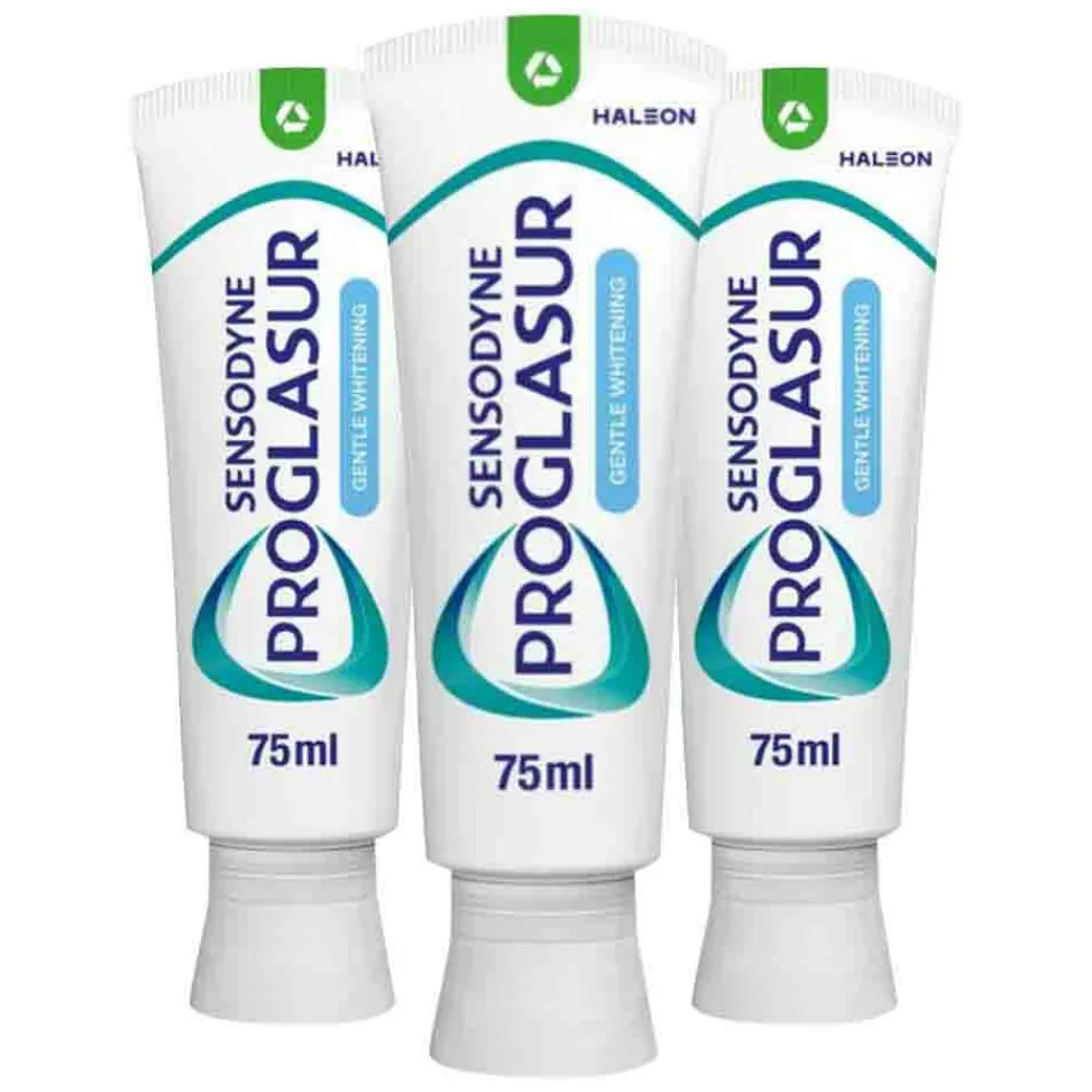 Hot 3x Tandpasta ProGlasur Multi-Action Gentle White 75 ml Specialistische Mondverzorging|Spoelen & Poetsen