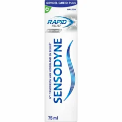 6x Tandpasta Rapid Relief Whitening 75 ml^Sensodyne Best