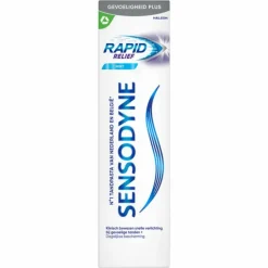 Spoelen & Poetsen<Sensodyne 6x Tandpasta Rapid Relief Mint 75 ml