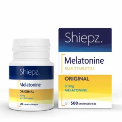2x Melatonine 0.1 mg Original 500 tabletten^Shiepz New