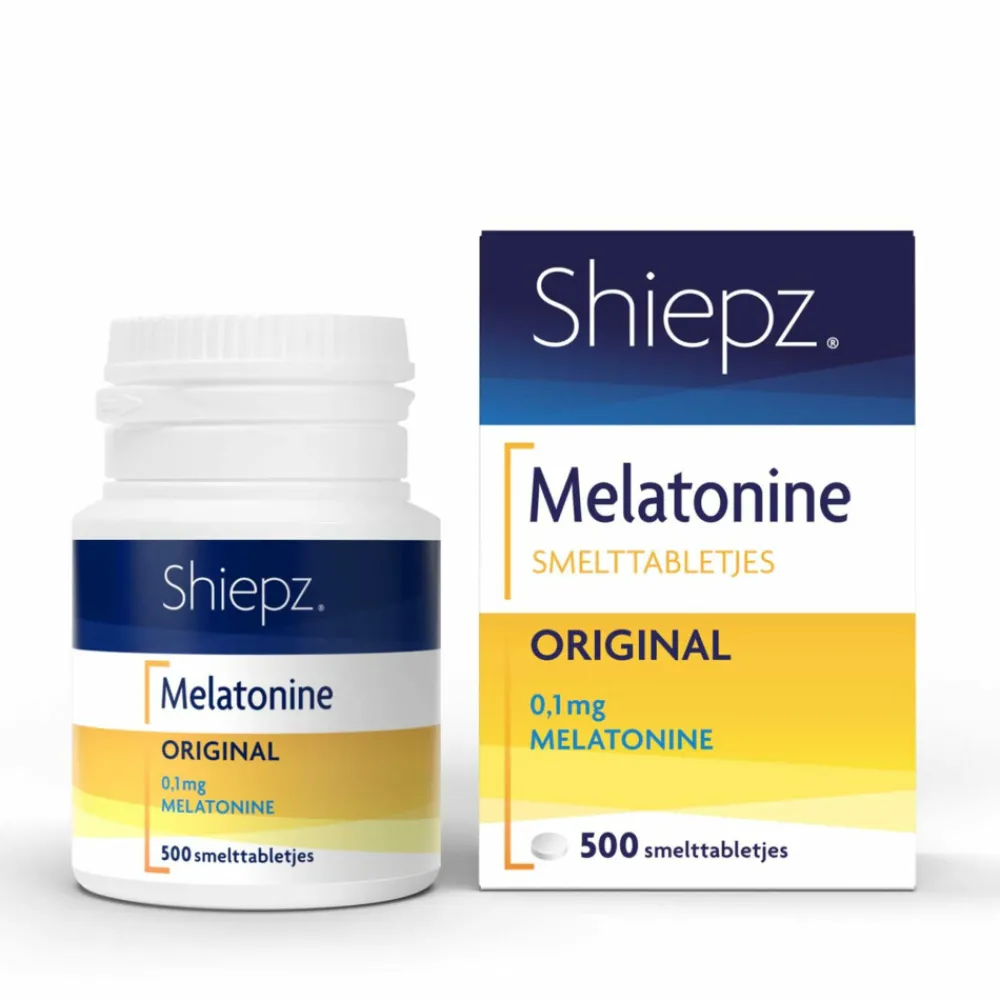 2x Melatonine 0.1 mg Original 500 tabletten^Shiepz New
