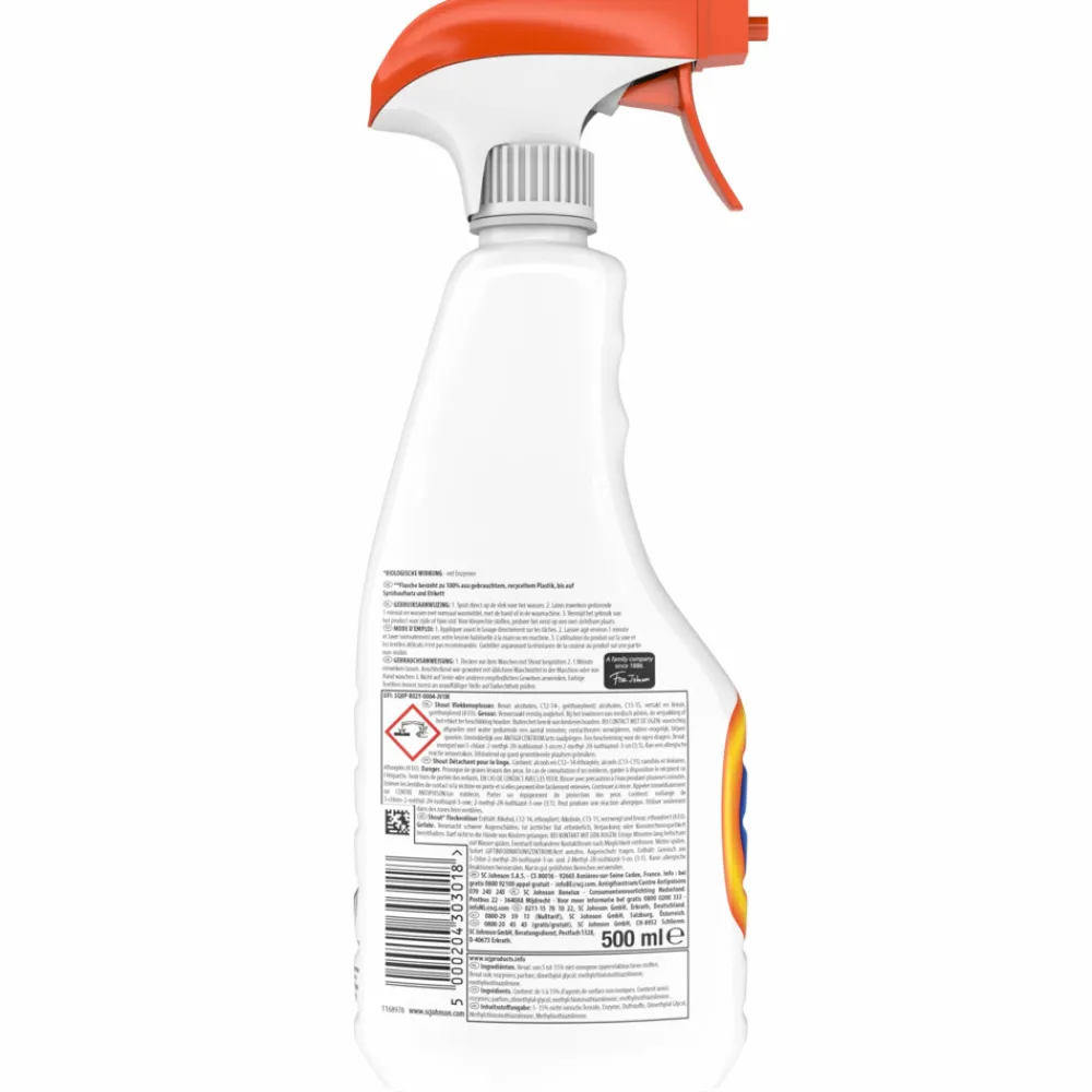 6x Vlekkenoplosser Spray 500 ml^Shout