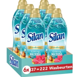 6x Wasverzachter Aroma Therapy Relaxing Maldives 37 Wasbeurten 851 ml^Silan Outlet