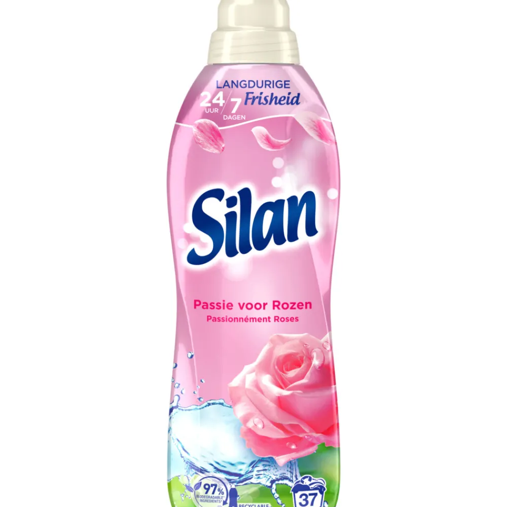 Wasverzachter<Silan 12x Wasverzachter Passie voor Rozen 37 Wasbeurten 851 ml