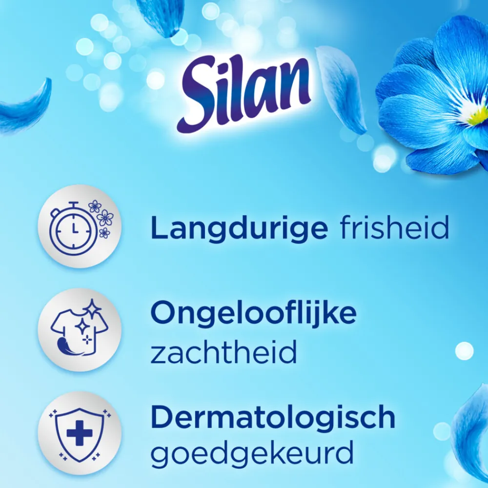 6x Wasverzachter Sensitive 37 Wasbeurten 851 ml^Silan Hot