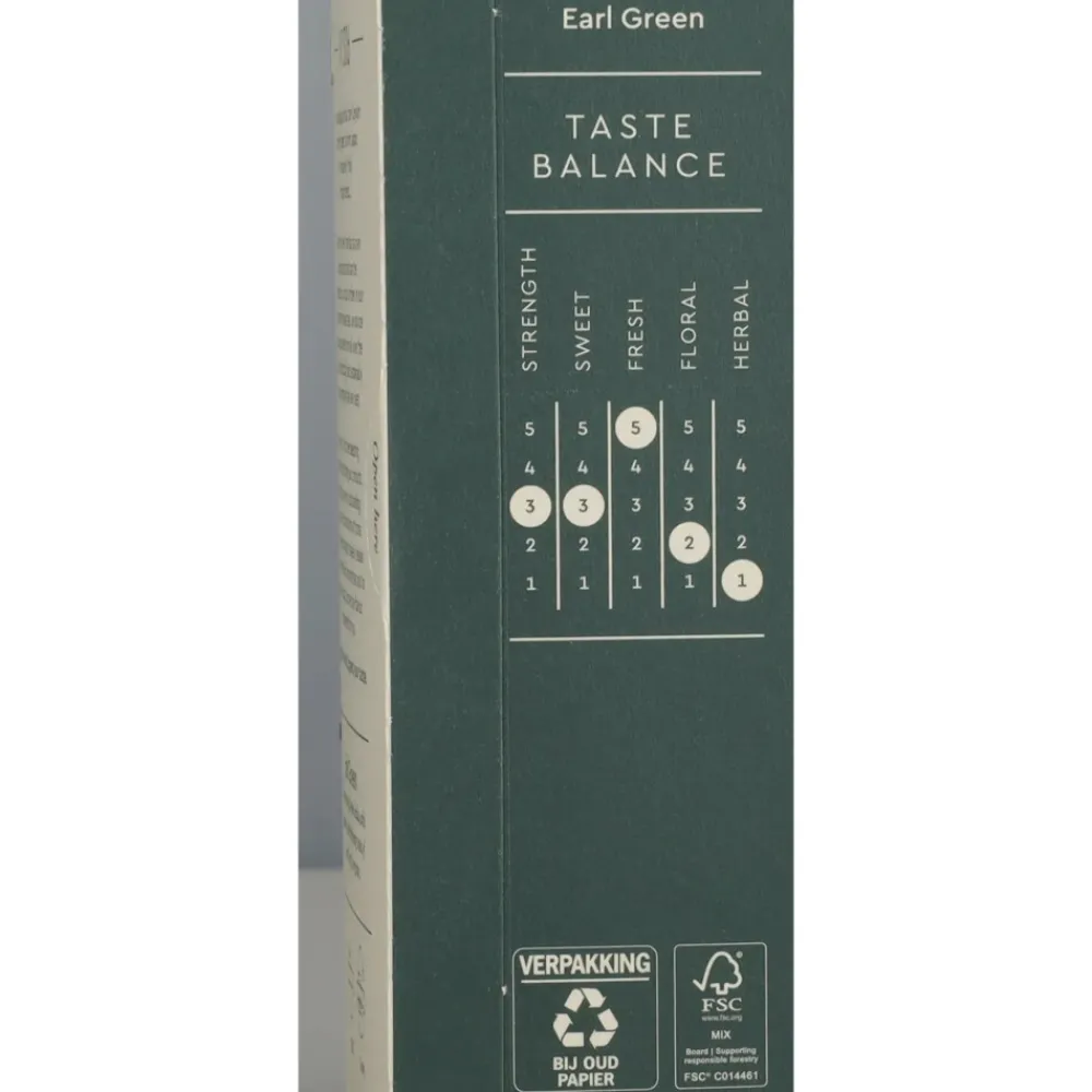 3x Earl Grey Green Bio 20 stuks Thee