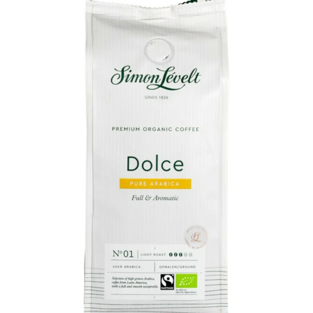 3x Koffie Organico Dolce 250 gr^Simon Levelt Outlet
