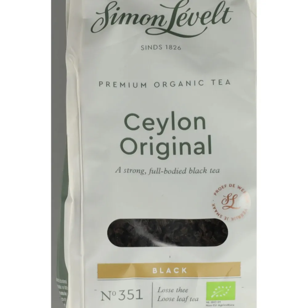 3x Premium Organic Tea Ceylon Original 90 gr^Simon Levelt Sale