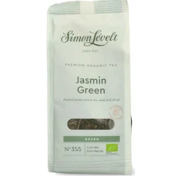 Thee<Simon Levelt 3x Premium Organic Tea Jasmin Green 90 gr