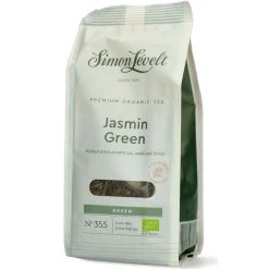 Thee<Simon Levelt 3x Premium Organic Tea Jasmin Green 90 gr