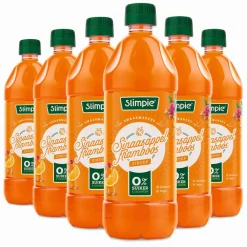 6x Siroop Sinaasappel Framboos 650 ml Siropen & Zoetstoffen|Dranken