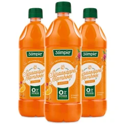 Outlet 3x Siroop Sinaasappel Framboos 650 ml Siropen & Zoetstoffen|Dranken