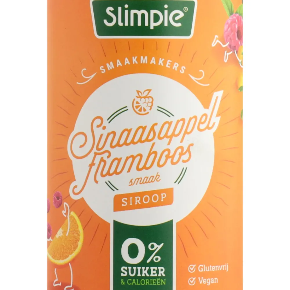 Outlet 3x Siroop Sinaasappel Framboos 650 ml Siropen & Zoetstoffen|Dranken