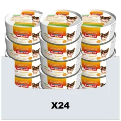 Hondenvoer<Smolke 24x Hondenvoer Soft Paté Kip 125 gr