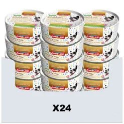 24x Hondenvoer Soft Paté Party Edition 125 gr Hondenvoer