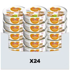 Online 24x Kattenvoer Soft Paté Kip 80 gr Kattenvoer